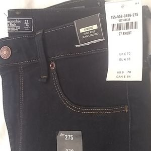 Women's size 27 Abercrombie and Fitch jeans